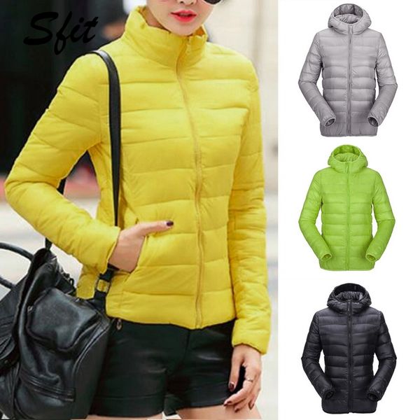 sfit winter women short parka warm slim short padded cotton jacket with pocket hooded coats solid lightweight down jacket mujer, Black;red
sfit winter women short parka warm slim short padded cotton jacket with pocket hooded coats solid lightweight down jacket mujer, Black;red
