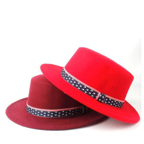 flat hat for men women winter wide brim hat usa flat fedora pork pie size 56-58cm, Blue;gray
flat hat for men women winter wide brim hat usa flat fedora pork pie size 56-58cm, Blue;gray