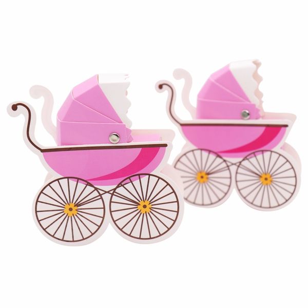 50pcs paper candy box stroller shape baby shower kids favors birthday party wedding gifts christening boutique supplies
50pcs paper candy box stroller shape baby shower kids favors birthday party wedding gifts christening boutique supplies