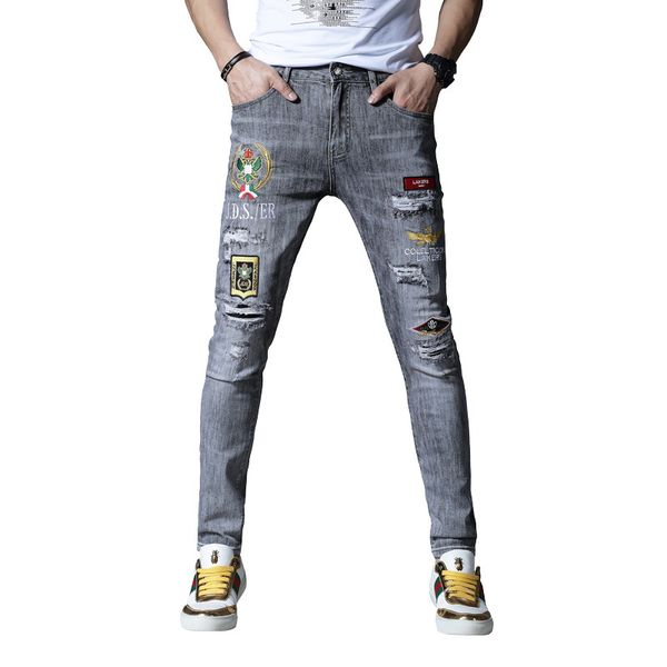 джинсы мужские хип хоп рыцарь 2020 синий узкий карандаш брюки светло-синие отверстия и узорчатые маленькие ноги джинсы мотоциклист хип-хоп д, Blue
джинсы мужские хип хоп рыцарь 2020 синий узкий карандаш брюки светло-синие отверстия и узорчатые маленькие ноги джинсы мотоциклист хип-хоп д, Blue