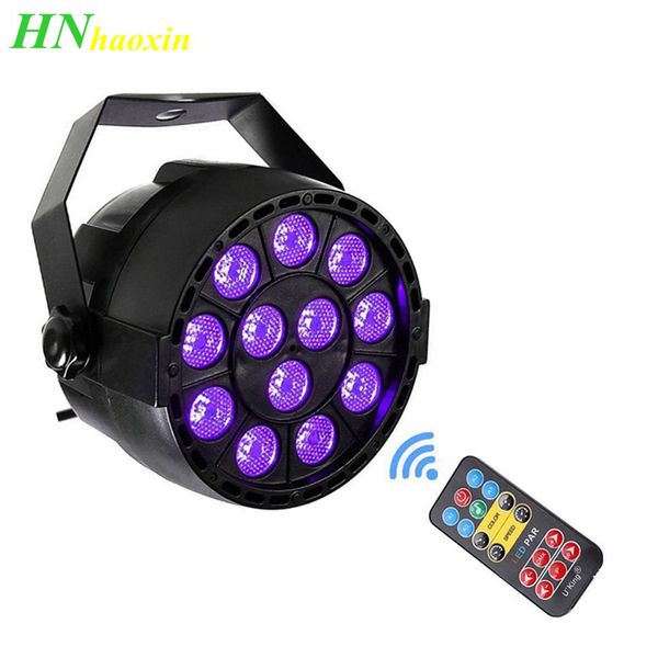 haoxin auto sound active dmx512 master-slave 36w uv led stage light ultraviolet black light par light spotlight lamp for disco dj club
haoxin auto sound active dmx512 master-slave 36w uv led stage light ultraviolet black light par light spotlight lamp for disco dj club
