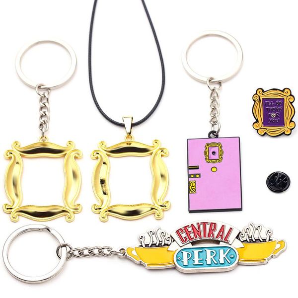tv series friends key chain central perk coffee time metal pendant keychains car keyring christmas gifts for women men friends, Silver
tv series friends key chain central perk coffee time metal pendant keychains car keyring christmas gifts for women men friends, Silver