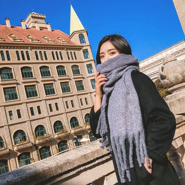 new arrival fashion temperament knit comfortable warm thick scarf women tassel big outdoor windproof sweet shawl
new arrival fashion temperament knit comfortable warm thick scarf women tassel big outdoor windproof sweet shawl