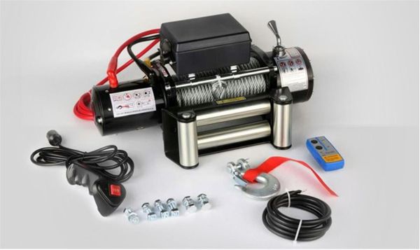 12/24v 4000lb electric winch remote control set heavy duty suv atv trailer high strength steel electric winch 
12/24v 4000lb electric winch remote control set heavy duty suv atv trailer high strength steel electric winch