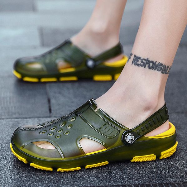 2020 new fashion summer shoes man sandals yellow beach sandal crocks man shoes slides slippers casual jelly eva, Black
2020 new fashion summer shoes man sandals yellow beach sandal crocks man shoes slides slippers casual jelly eva, Black