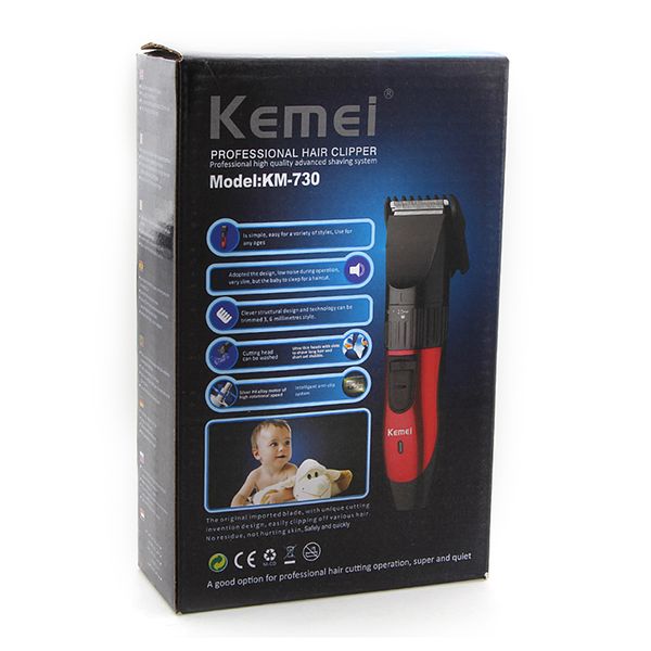 new kemei hair trimmer electric hair clipper batteries or rechargeable hair trimmer professional cutting machine km-730
new kemei hair trimmer electric hair clipper batteries or rechargeable hair trimmer professional cutting machine km-730