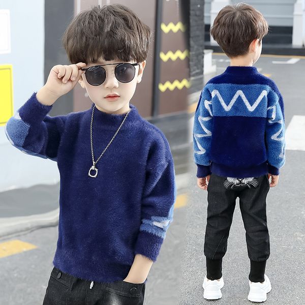 christmas sweater kids winter wear new style warm plush jacket boys sweaters children's clothing kids velvet coat thick clothes, Blue
christmas sweater kids winter wear new style warm plush jacket boys sweaters children's clothing kids velvet coat thick clothes, Blue