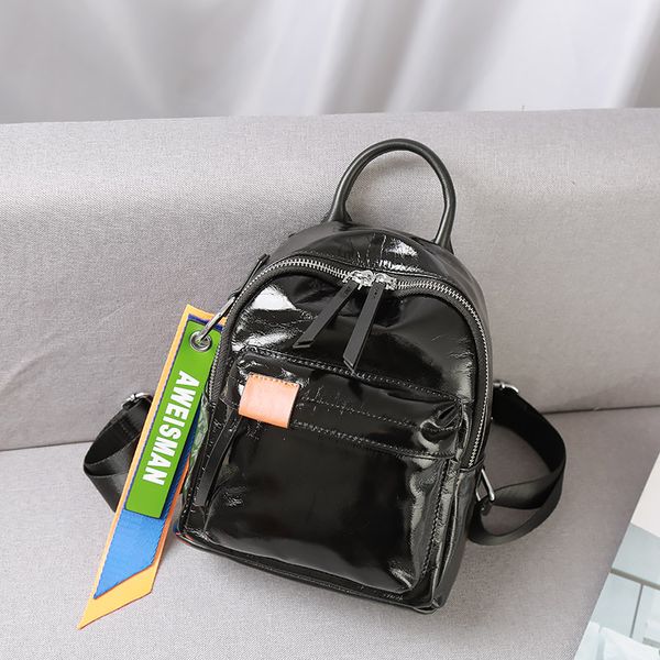 woonam women fashion handbag genuine calf leather metallic patent leather backpack wb1177
woonam women fashion handbag genuine calf leather metallic patent leather backpack wb1177