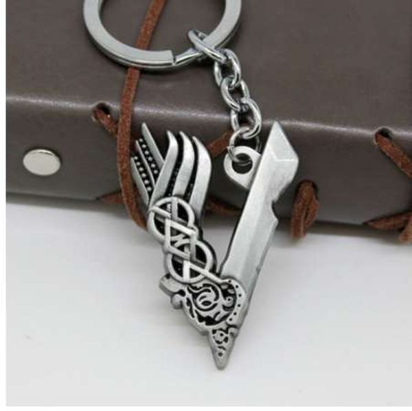 keychain silver color charms ragnar lothbrok metal keychain famou film/movie costume props chaveiro llavero jewelry gift, Slivery;golden
keychain silver color charms ragnar lothbrok metal keychain famou film/movie costume props chaveiro llavero jewelry gift, Slivery;golden