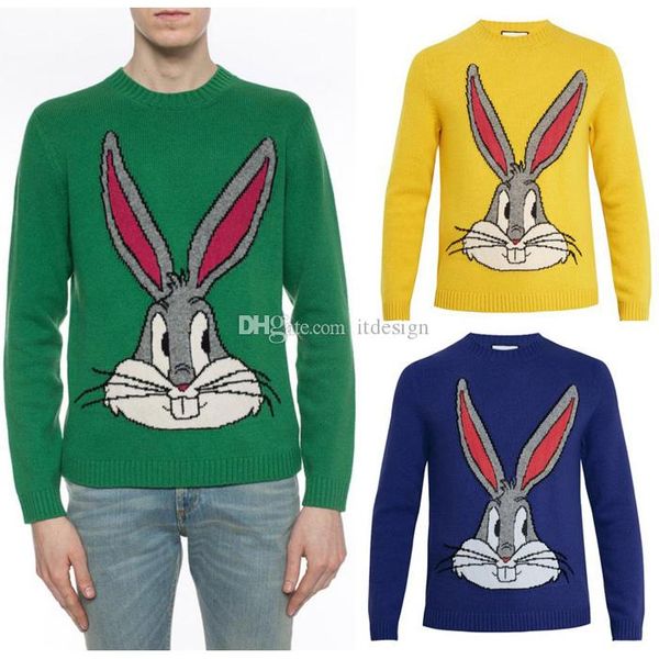 rrabbit wool sweaters jumper 2019 f/w men o-neck long sleeve knitted pullover sequins applique black/gray, White;black
rrabbit wool sweaters jumper 2019 f/w men o-neck long sleeve knitted pullover sequins applique black/gray, White;black