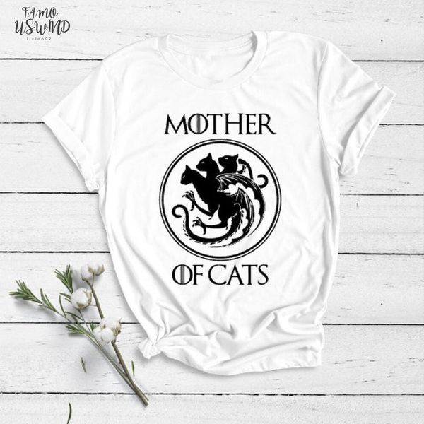 game of thrones mother of cats t shirt women funny targaryen mother of dragon khaleesi daenerys cat lover gift, White
game of thrones mother of cats t shirt women funny targaryen mother of dragon khaleesi daenerys cat lover gift, White