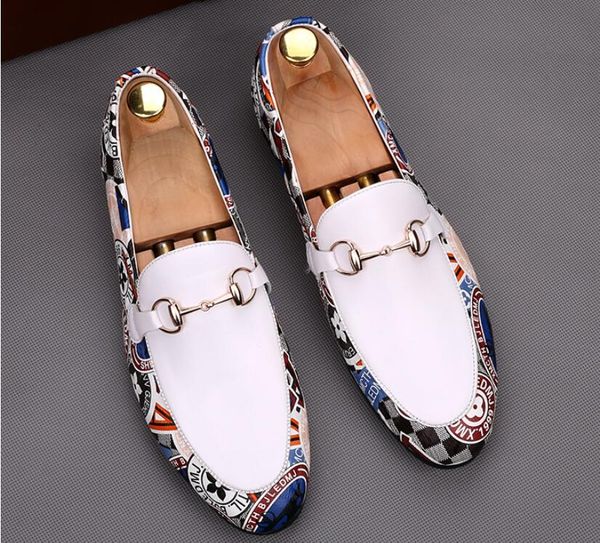 2019 new fashion men's casual loafers leather slip-on dress shoes handmade smoking slipper men flats wedding party shoes eur 38-44, Black
2019 new fashion men's casual loafers leather slip-on dress shoes handmade smoking slipper men flats wedding party shoes eur 38-44, Black
