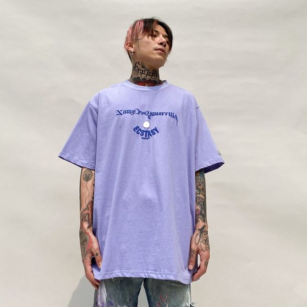 e-baihui men's short-sleeved t-shirt letter printing street tide brand hip-hop lazy wind loose round neck five-point sleeves, White;black
e-baihui men's short-sleeved t-shirt letter printing street tide brand hip-hop lazy wind loose round neck five-point sleeves, White;black