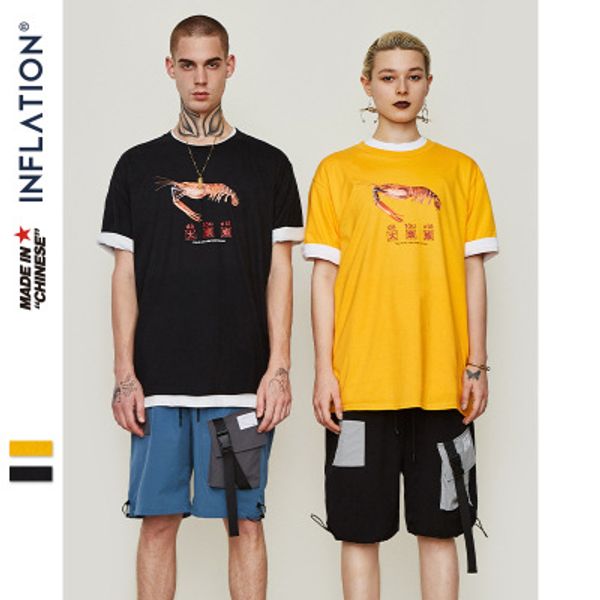 2020 spring and summer new tide brand chinese word big head shrimp spoof print t-shirt men's short-sleeved t-shirt, White;black
2020 spring and summer new tide brand chinese word big head shrimp spoof print t-shirt men's short-sleeved t-shirt, White;black