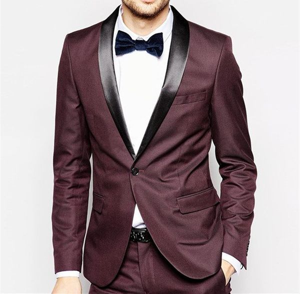shawl lapel wedding tuxedos slim fit suits for men groomsmen suit two pieces prom formal suits (jacket+pants+tie) 118, Black;gray
shawl lapel wedding tuxedos slim fit suits for men groomsmen suit two pieces prom formal suits (jacket+pants+tie) 118, Black;gray