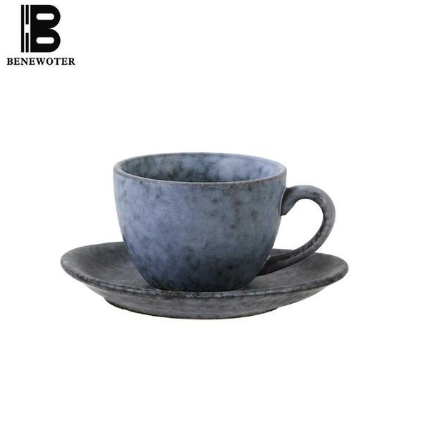 

260ml retro japanese style ceramic porcelain coffee cup breakfast milk coffee mug cafe pull flower cup home drinkware water cups