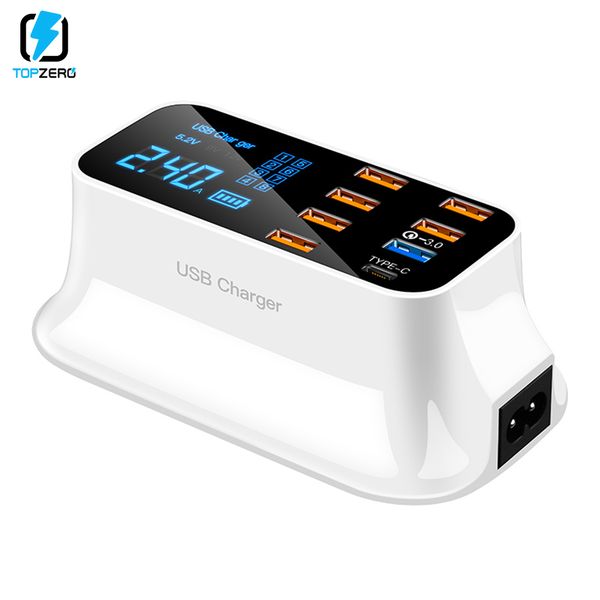 quick charge 3.0 smart usb type c charger phone usb charger fast charging desksocket adapter station led display for iphone
quick charge 3.0 smart usb type c charger phone usb charger fast charging desksocket adapter station led display for iphone