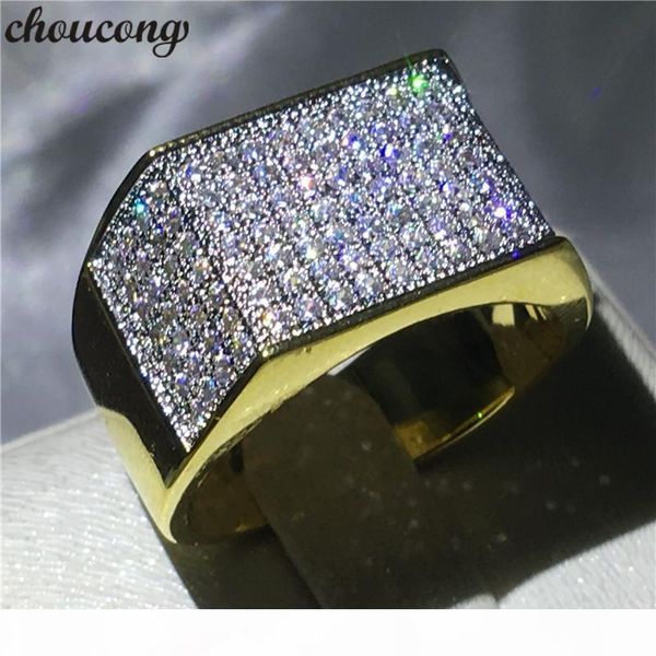 choucong fashion hiphop rock band rings for men pave setting 119pcs diamond cz yellow gold filled 925 silver male wedding ring, Slivery;golden
choucong fashion hiphop rock band rings for men pave setting 119pcs diamond cz yellow gold filled 925 silver male wedding ring, Slivery;golden
