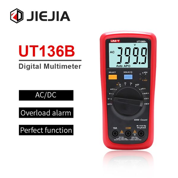 ut136b+ digital multimeter cat ii1000v/cat iii 600v large lcd screen overload alarm
ut136b+ digital multimeter cat ii1000v/cat iii 600v large lcd screen overload alarm