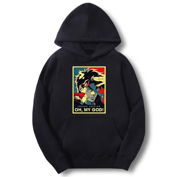 джо джонас мужская толстовка jojo's bizarre adventure anime oh my god японская толстовка harajuku man hip hop fashion funny streetwear, Black
джо джонас мужская толстовка jojo's bizarre adventure anime oh my god японская толстовка harajuku man hip hop fashion funny streetwear, Black
