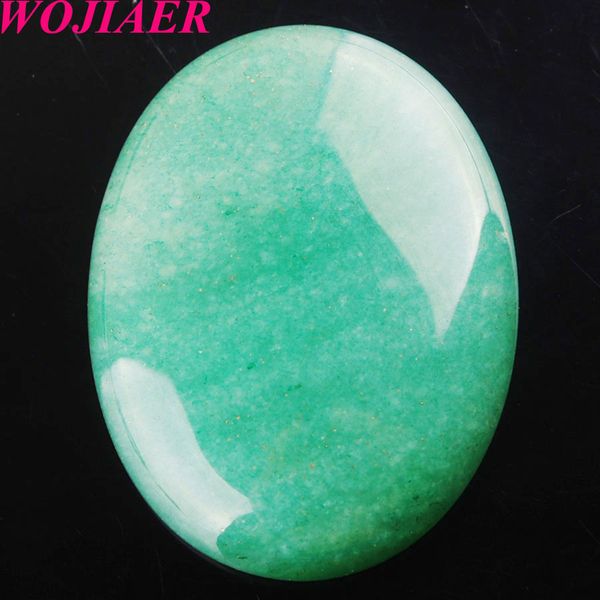 wojiaer natural beads green aventurine gem stones oval cabochon cab no drill hole 30x40x8mm jewelry making du8110, Black
wojiaer natural beads green aventurine gem stones oval cabochon cab no drill hole 30x40x8mm jewelry making du8110, Black