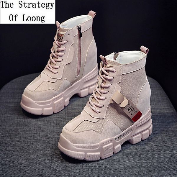 spring autumn women canvas height increasing platform super high increasing ankle equestrian boots ladies zipper short boots, Black
spring autumn women canvas height increasing platform super high increasing ankle equestrian boots ladies zipper short boots, Black