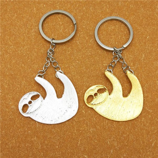fashion cute sloth key chain gold color silver color charm animal pendant for women men girls gift keyring jewelry
fashion cute sloth key chain gold color silver color charm animal pendant for women men girls gift keyring jewelry