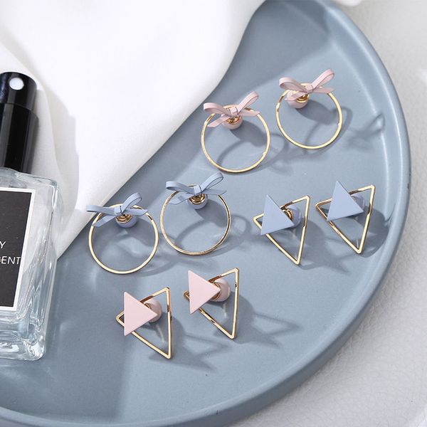 doreen box korean simple sweet jewelry earrings circle ring bow earrings geometric color small fresh 2019 new for girl, Golden;silver
doreen box korean simple sweet jewelry earrings circle ring bow earrings geometric color small fresh 2019 new for girl, Golden;silver