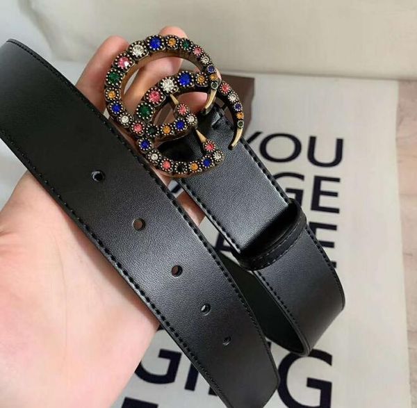 2020 new luxury leather belt, designed for men and women, noble and beautiful, you deserve, Black;brown