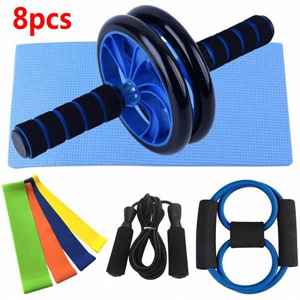 home gym fitness set abdominal roller wheel 8 shape resistance band resistance loop band jump rope pack indoor cool equipment
home gym fitness set abdominal roller wheel 8 shape resistance band resistance loop band jump rope pack indoor cool equipment