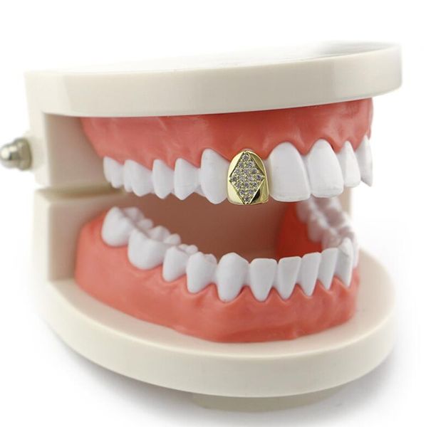 hip hop single diamond drill braces real gold plated dental grills rapper body jewelry halloween party toy golden silver, Black
hip hop single diamond drill braces real gold plated dental grills rapper body jewelry halloween party toy golden silver, Black