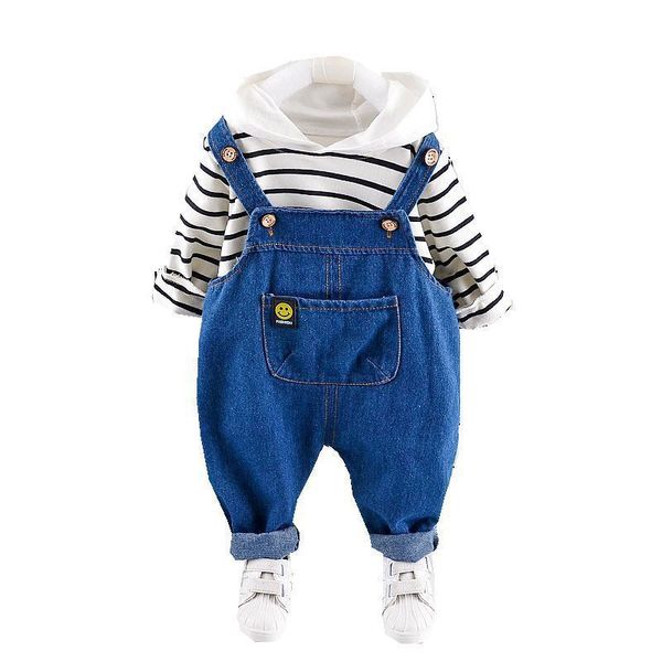 spring autumn children casual clothes baby boys girls cartoon striped hooded t shirt jeans pants 2pcs/set kids infant sportswear, White
spring autumn children casual clothes baby boys girls cartoon striped hooded t shirt jeans pants 2pcs/set kids infant sportswear, White