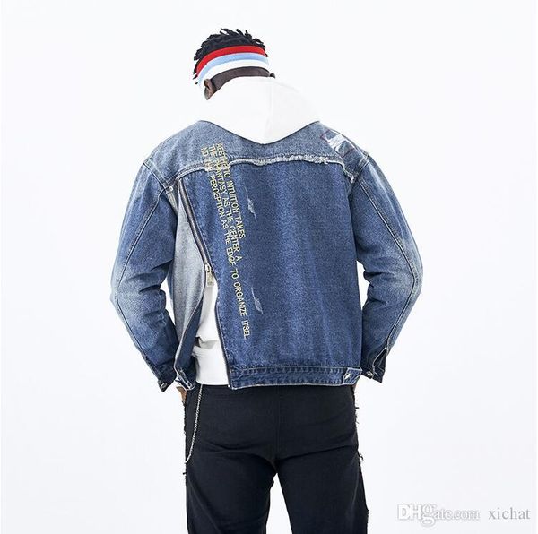 уникальные винтаж ripped мужчины zipper щитовые джинсовая куртка дизайнер пальто hip hop повседневный джинсовой куртки дизайнер мужской моды, Black;brown
уникальные винтаж ripped мужчины zipper щитовые джинсовая куртка дизайнер пальто hip hop повседневный джинсовой куртки дизайнер мужской моды, Black;brown
