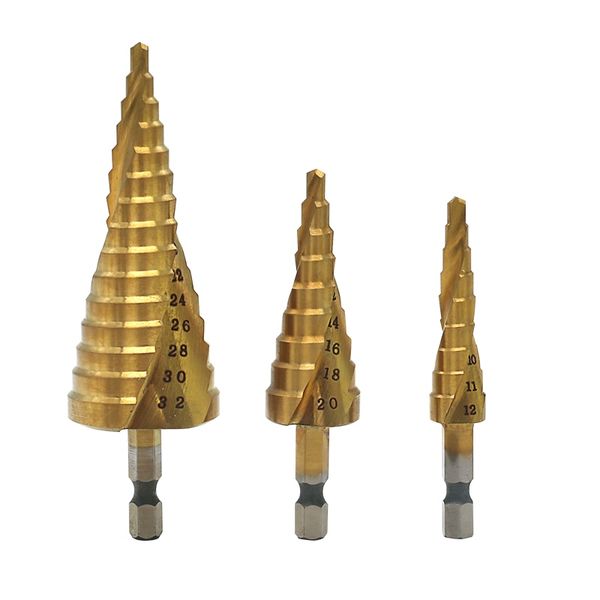 1 pcs 4-12/20/32mm hss helix spiral grooved center drill bit solid carbide mini drill accessories titanium step cone bit
1 pcs 4-12/20/32mm hss helix spiral grooved center drill bit solid carbide mini drill accessories titanium step cone bit