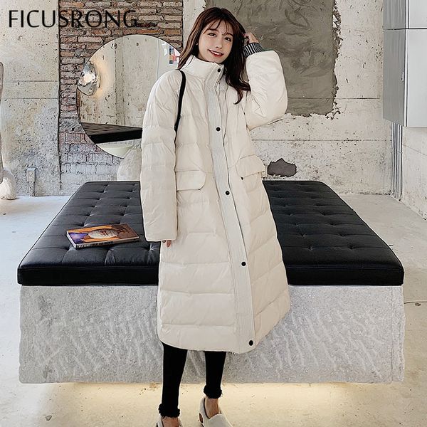 ficusrong мода теплый стенд воротник с длинными глянцевая вниз parka женщин зимние куртки ветровки, Black
ficusrong мода теплый стенд воротник с длинными глянцевая вниз parka женщин зимние куртки ветровки, Black