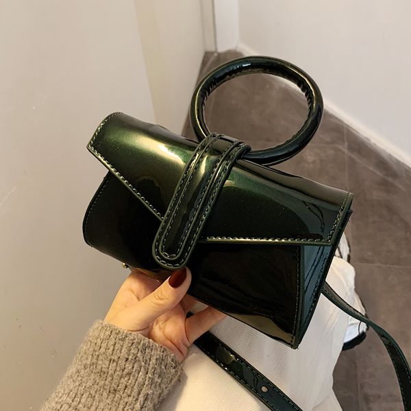 vintage square tote bag 2020 fashion new patent leather women's handbag mini shoulder messenger bag
vintage square tote bag 2020 fashion new patent leather women's handbag mini shoulder messenger bag