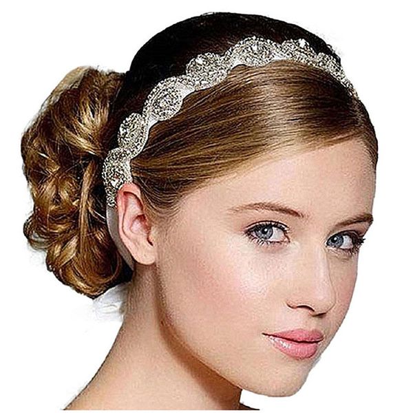 bridal wedding beads diamond headbands hair accessory clips (silver color
bridal wedding beads diamond headbands hair accessory clips (silver color