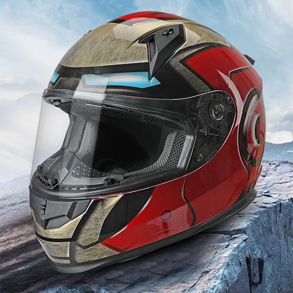 marvel style helmet motorcycle full face motocross professional riding helmet iron man venom joker cosplay for men women x301
marvel style helmet motorcycle full face motocross professional riding helmet iron man venom joker cosplay for men women x301