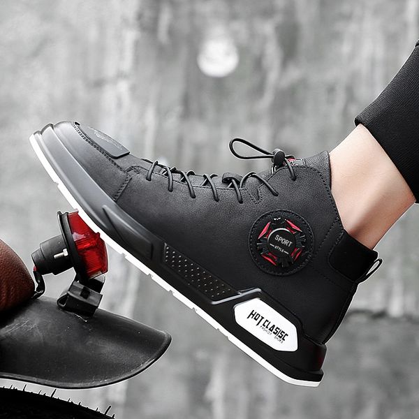 fashion men shoes autumn genuine leather footwear for man new high lace-up casual shoes men sneakers handmade shoes 38-44, Black
fashion men shoes autumn genuine leather footwear for man new high lace-up casual shoes men sneakers handmade shoes 38-44, Black