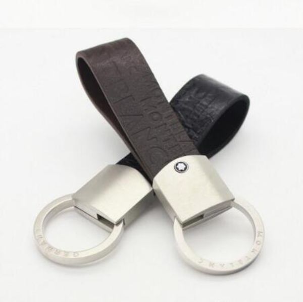 fashion keychain key chain real leather with stainless steel keychain keyring in white gold with black/brown-1pc, Silver
fashion keychain key chain real leather with stainless steel keychain keyring in white gold with black/brown-1pc, Silver