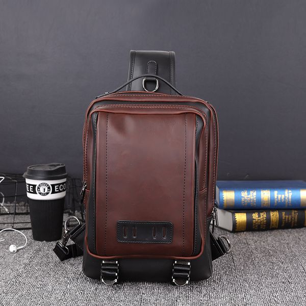 2019 version of the trend men's bags leisure one shoulder oblique satchel outdoor sports chest street large capacity tide bag
2019 version of the trend men's bags leisure one shoulder oblique satchel outdoor sports chest street large capacity tide bag