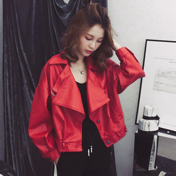 motorcycle coat short faux leather jacket biker women female 2019 solid outerwear spring autumn outwear casacos femininos black
motorcycle coat short faux leather jacket biker women female 2019 solid outerwear spring autumn outwear casacos femininos black