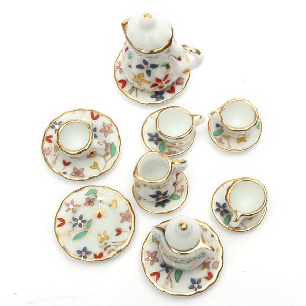 1:12 mini colorful floral ceramic tea set doll house furniture dining ware dish cup plate ornaments figurines gadget craft other home decor
1:12 mini colorful floral ceramic tea set doll house furniture dining ware dish cup plate ornaments figurines gadget craft other home decor