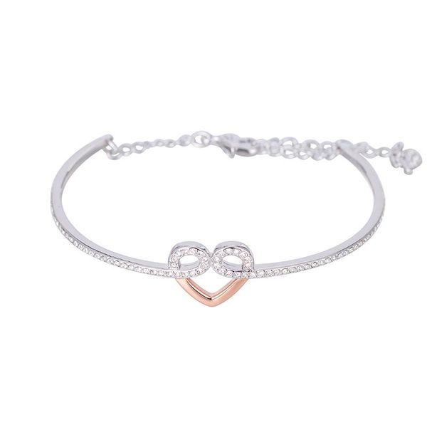 fashion romantic crystal love bracelet and bracelet swa jewelry crystal festival couple gift, Black
fashion romantic crystal love bracelet and bracelet swa jewelry crystal festival couple gift, Black