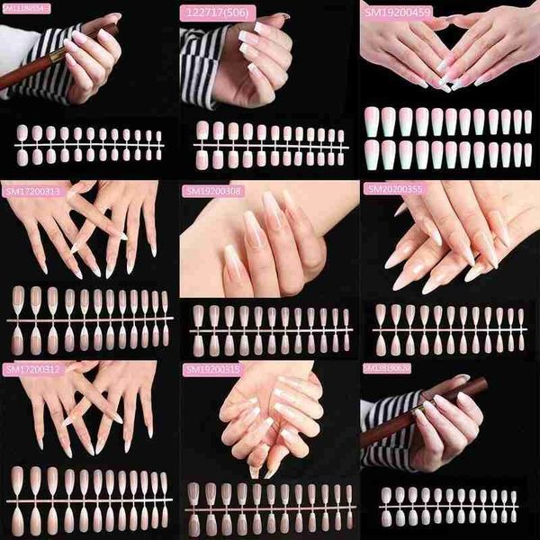 new 24pcs/set classic french shiny fake nails summer lovely salon glossy ballet nails false extra long gradient false, Red;gold
new 24pcs/set classic french shiny fake nails summer lovely salon glossy ballet nails false extra long gradient false, Red;gold