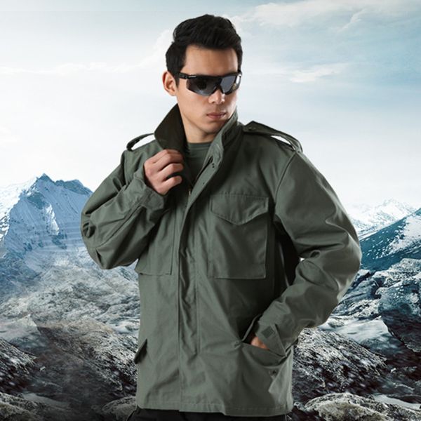 outdoor men us army tactical m65 jacket camping detachable lining male jackets overcoat multi-pocket hooded pilot coat, Blue;black
outdoor men us army tactical m65 jacket camping detachable lining male jackets overcoat multi-pocket hooded pilot coat, Blue;black
