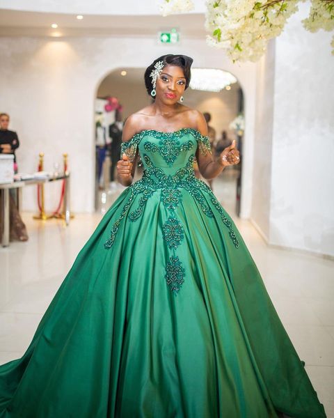 green a line prom dresses off the shoulder with appliqued long evening party formal gowns, Black
green a line prom dresses off the shoulder with appliqued long evening party formal gowns, Black