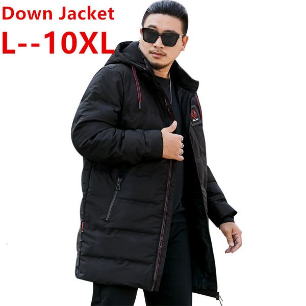 10xl plus 8xl white duck down men's jackets quality handsome warm long fashion business winter clothing casual coat male parkas, Black
10xl plus 8xl white duck down men's jackets quality handsome warm long fashion business winter clothing casual coat male parkas, Black