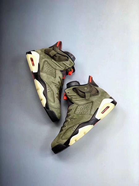 2019 новый релиз travis 20scott x airs 6 мужские баскетбольные кроссовки 6s medium olive 6s дизайнерские кроссовки размер 7-12
2019 новый релиз travis 20scott x airs 6 мужские баскетбольные кроссовки 6s medium olive 6s дизайнерские кроссовки размер 7-12