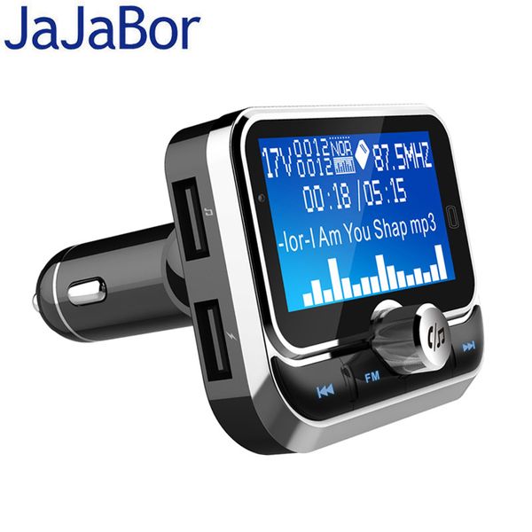 jajabor bluetooth car kit handsfm transmitter aux audio car player mp3 player support tf card u disk playback
jajabor bluetooth car kit handsfm transmitter aux audio car player mp3 player support tf card u disk playback